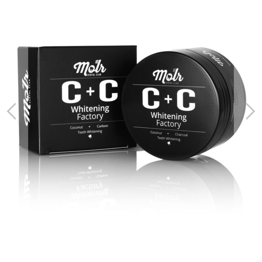 CARBON + COCONUT TEETH WHITENING POWDER